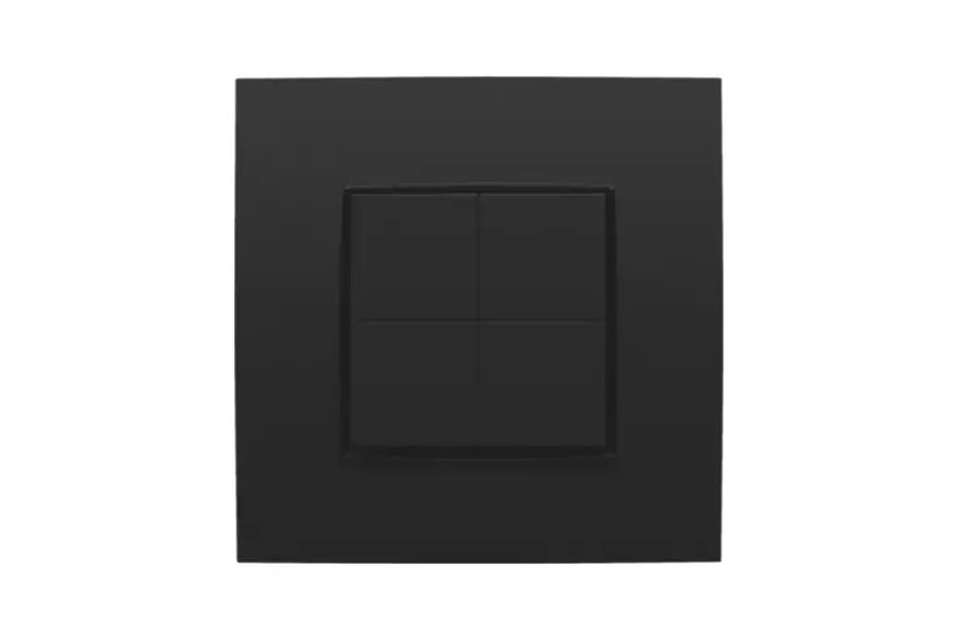 Niko Hue Dimschakelaar Intense Matt Black