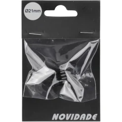Novidade steigerbuis afdekdop zwart ø 21 mm
