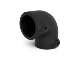 Novidade steigerbuis koppelstuk kniestuk zwart ΓΈ 21 mm