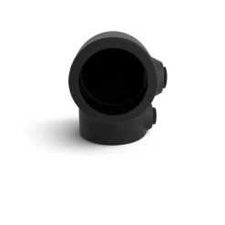 Novidade steigerbuis koppelstuk kniestuk zwart ø 21 mm