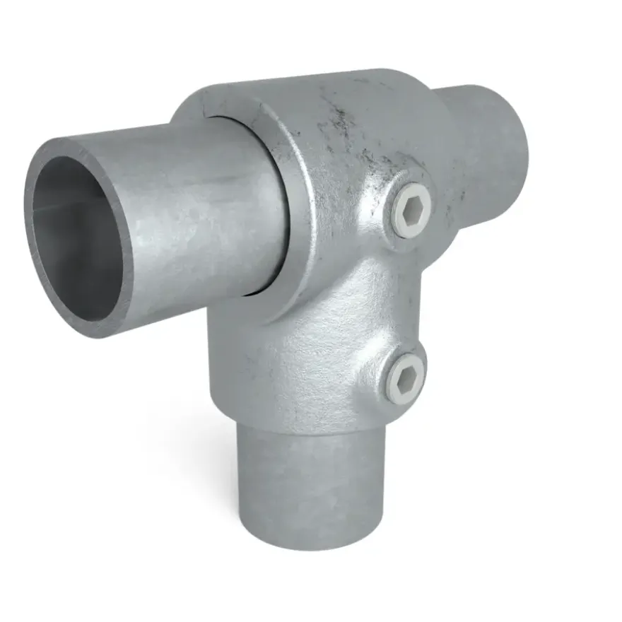 Novidade steigerbuis koppelstuk t-stuk verzinkt ø 42 mm