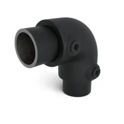 Novidade steigerbuis koppelstuk kniestuk zwart ø 27 mm