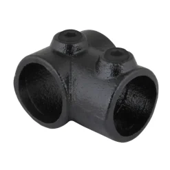 Novidade steigerbuis koppelstuk t-stuk zwart ø 42 mm