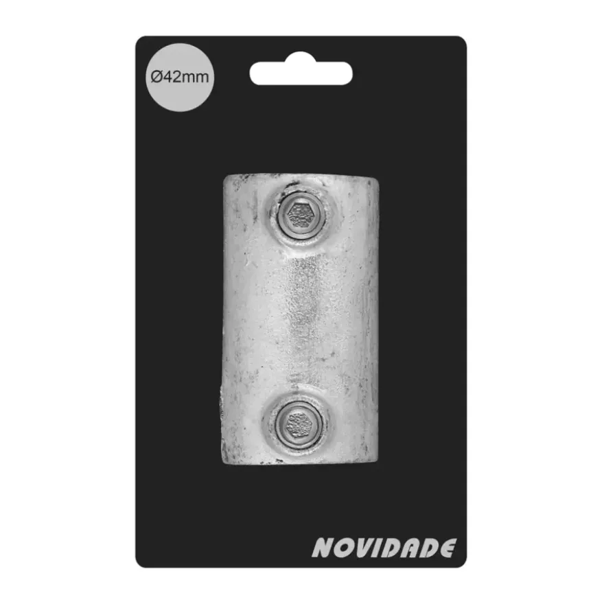 Novidade steigerbuis koppelstuk koppelmof verzinkt ø 42 mm