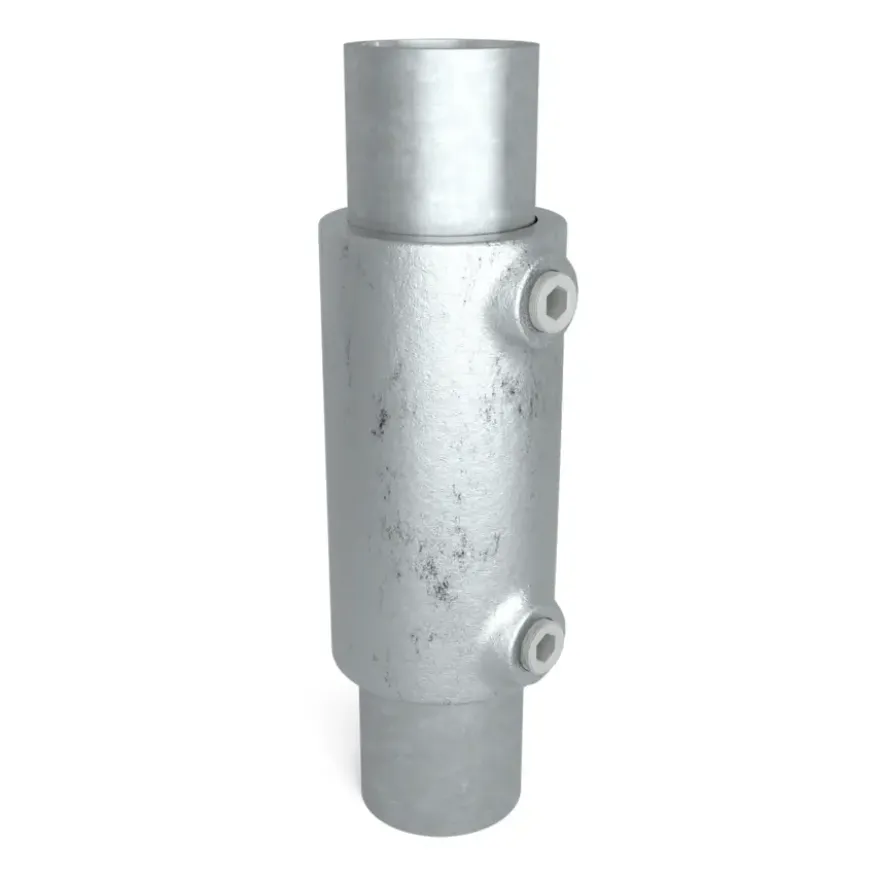 Novidade steigerbuis koppelstuk koppelmof verzinkt ø 42 mm
