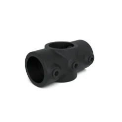 Novidade steigerbuis koppelstuk kruisstuk zwart ΓΈ 21 mm