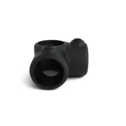 Novidade steigerbuis koppelstuk hoekstuk zwart ø 27 mm