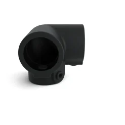 Novidade steigerbuis koppelstuk hoekstuk zwart ø 27 mm