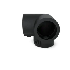 Novidade steigerbuis koppelstuk hoekstuk zwart ø 21 mm