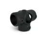 Novidade steigerbuis koppelstuk t-stuk zwart ø 21 mm