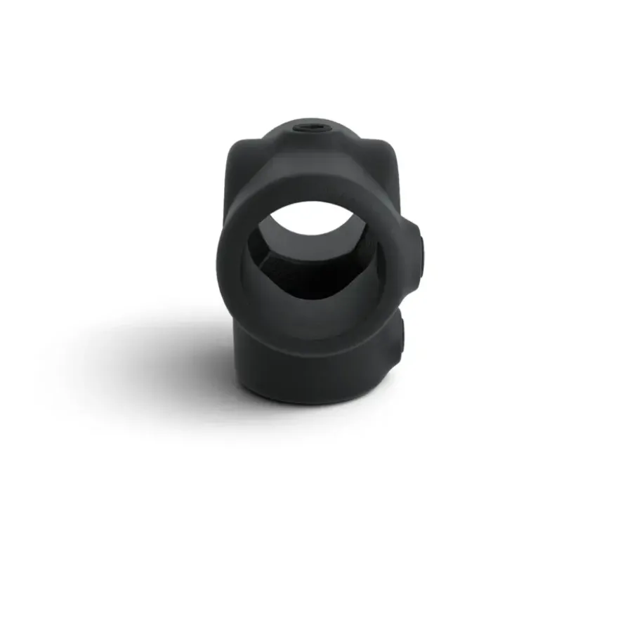 Novidade steigerbuis koppelstuk t-stuk zwart ø 21 mm