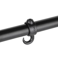 Novidade steigerbuis koppelstuk met haak zwart ΓΈ 42 mm