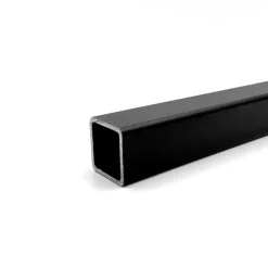 Novidade steigerbuis vierkant zwart lengte 500 mm ΓΈ 25 mm
