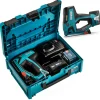 Novus 18V tacker J-551 systembox incl. 2.0Ah accu + oplader en draadnieten
