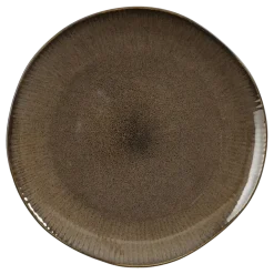 Nusa ontbijtbord bruin - h2xd20,5cm