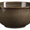 Nusa schaal bruin - h7xd14cm