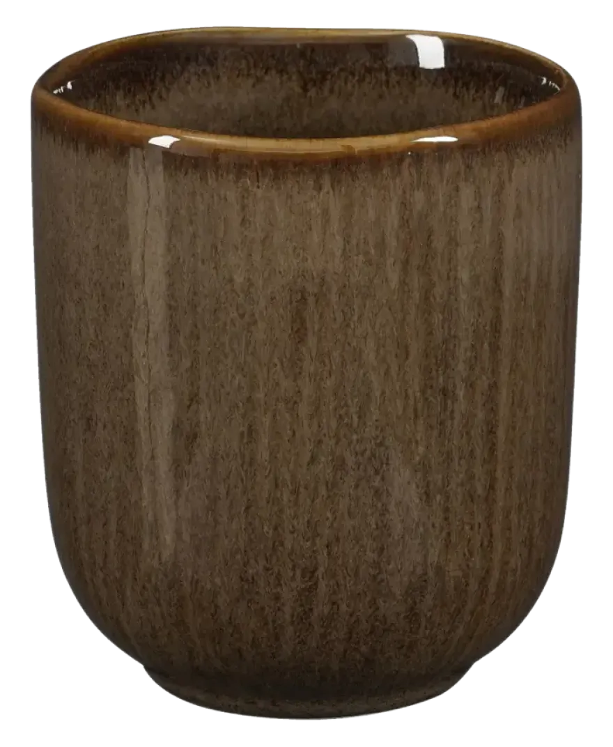 Nusa mok bruin - h10xd8,5cm