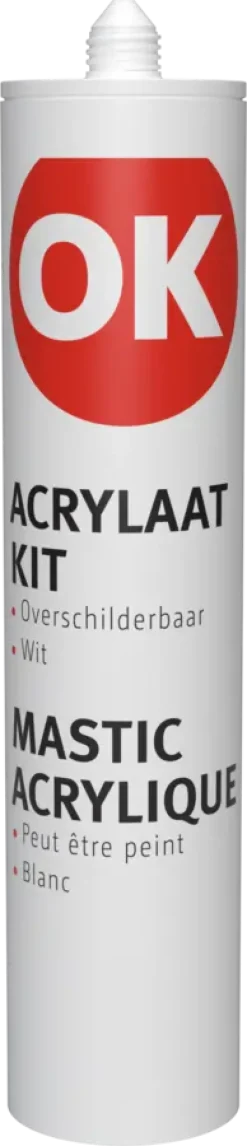 OK Acrylaatkit wit 290 ml