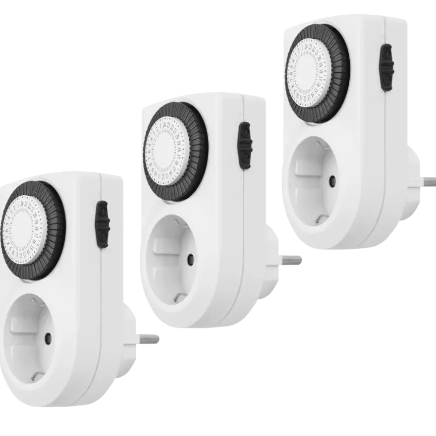 OK Analoge Tijdschakelklok 3 Stuks