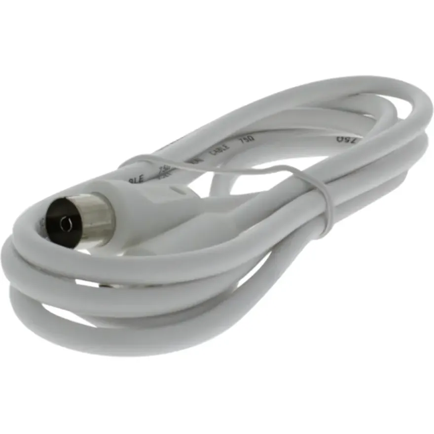OK Coax Snoer 1,5 Meter Wit