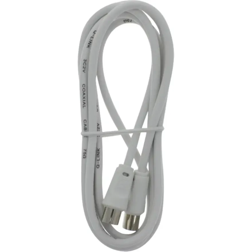 OK Coax Snoer 1,5 Meter Wit