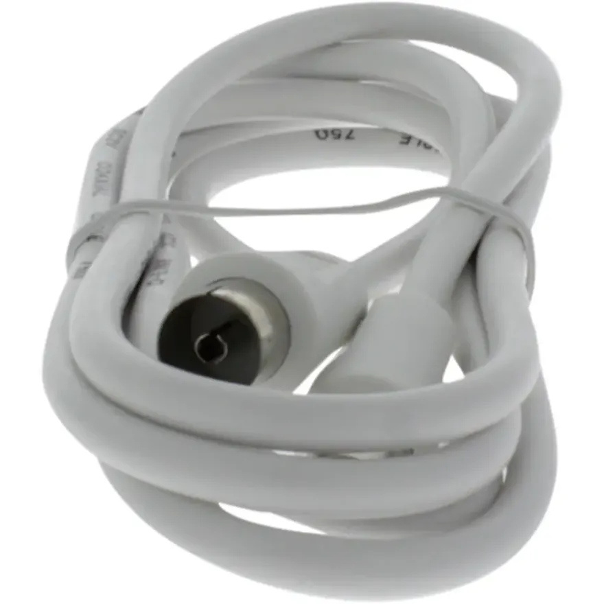 OK Coax Snoer 1,5 Meter Wit