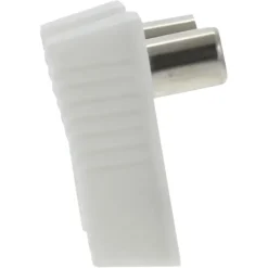 OK Coax stekkerset male/female wit
