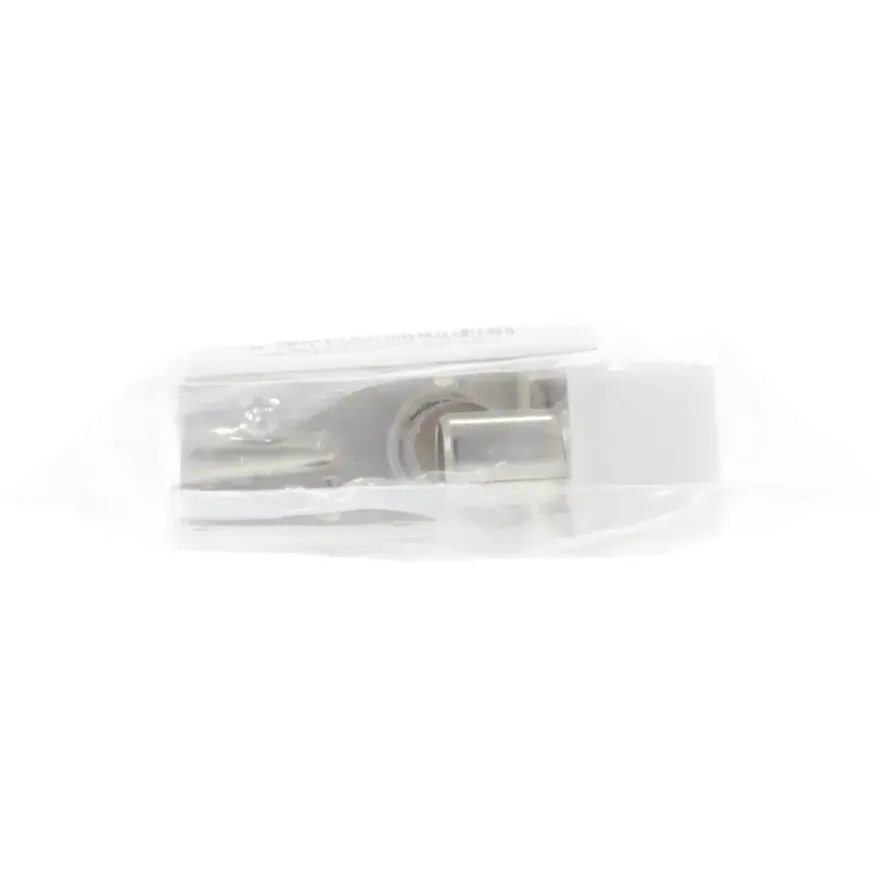 OK Coax stekkerset male/female wit