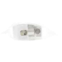 OK Coax stekkerset male/female wit