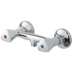 OK Douchekraan 2-knops Chroom 15 cm