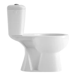 OK duoblok toilet met AO vloeraansluiting zonder zitting