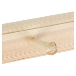 OK kapstok 5 haken Ilona hout grenen 520 mm