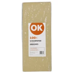 OK schuurpapier 93x230mm 100 vellen