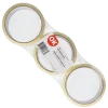 OK set met 3 verpakkingstapes 30 m x 48 mm