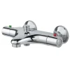 OK Thermostatische Badkraan Chroom 15 cm