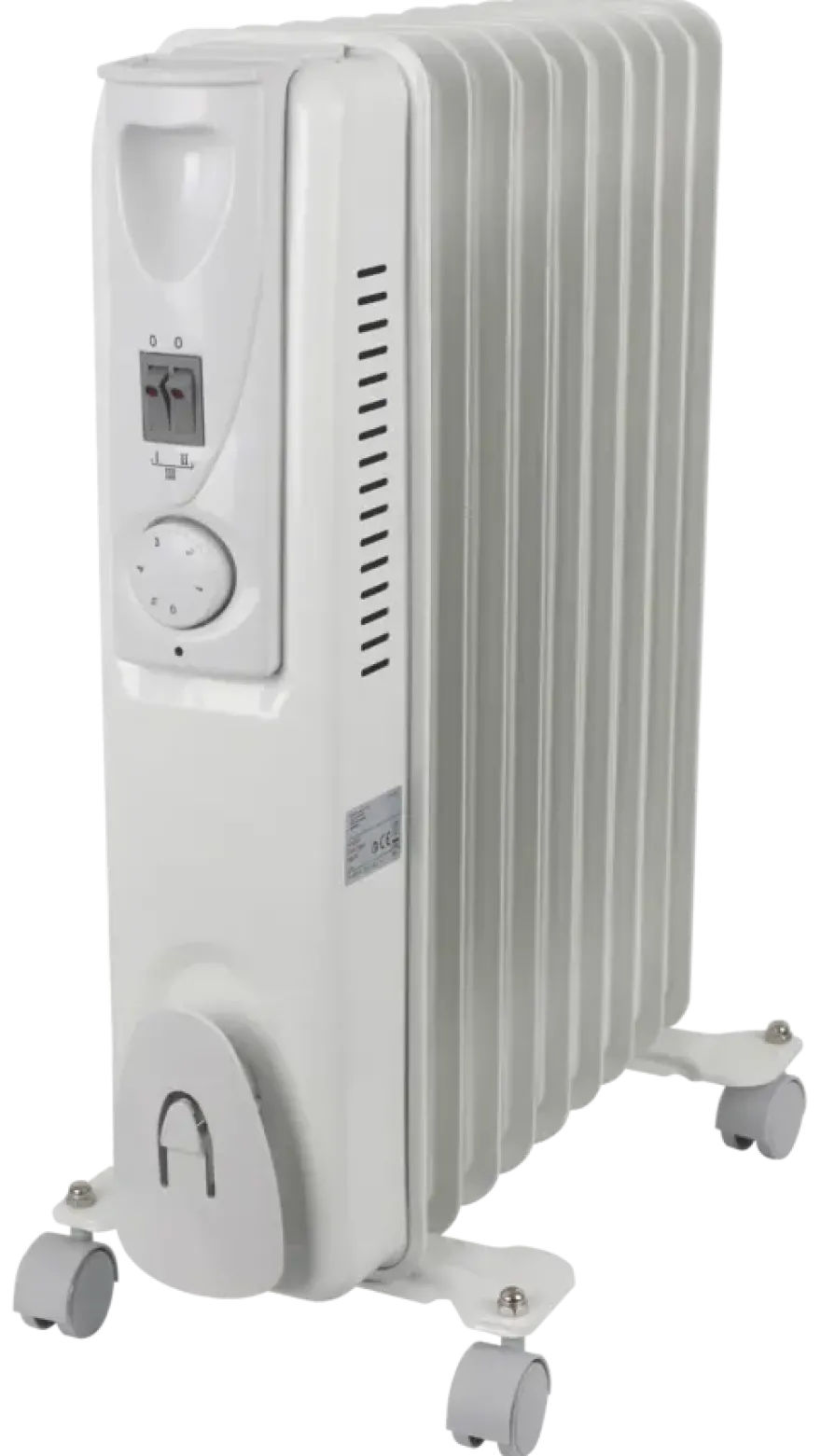 Oliegevulde Radiator 2000W Wit