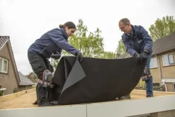 Pandser EPDM op maat dakbedekking 7 m x 1,2 mm (per 10 cm te bestellen)
