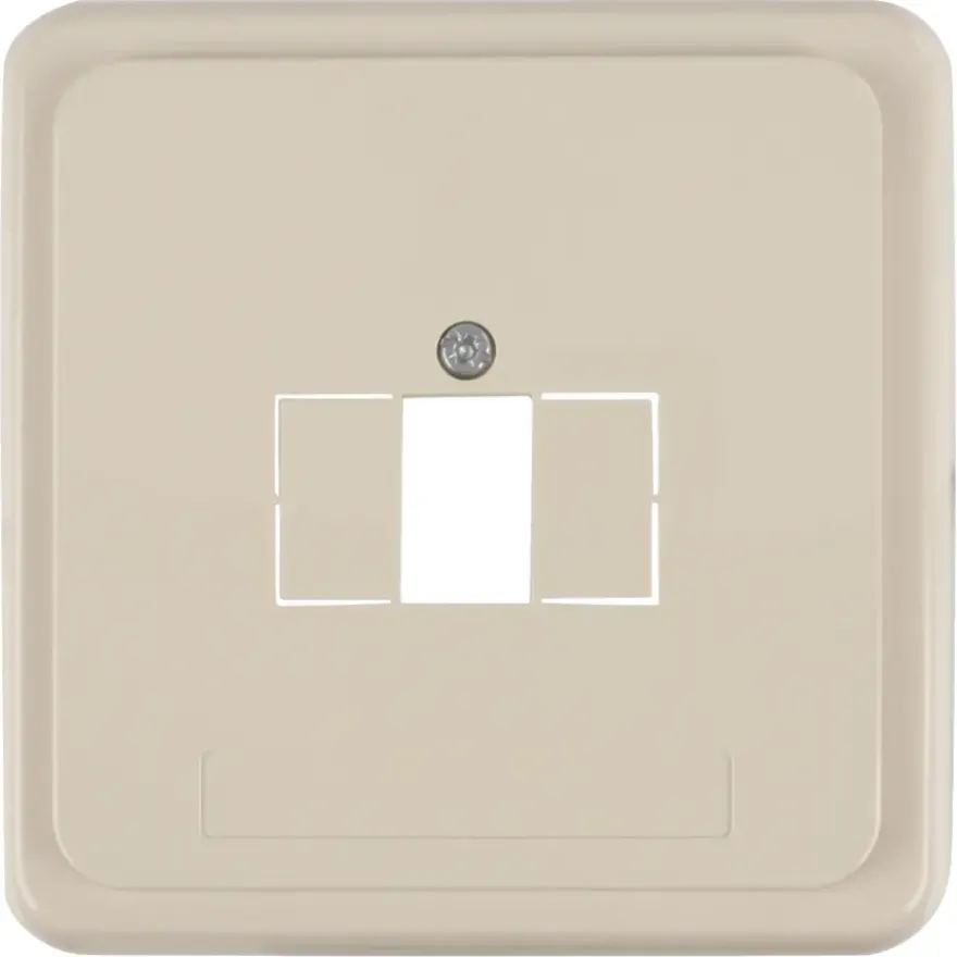 Peha Standard Afdekplaat USB crème