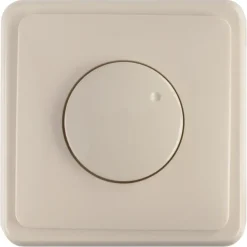 Peha Standard centraalplaat dimmer creme