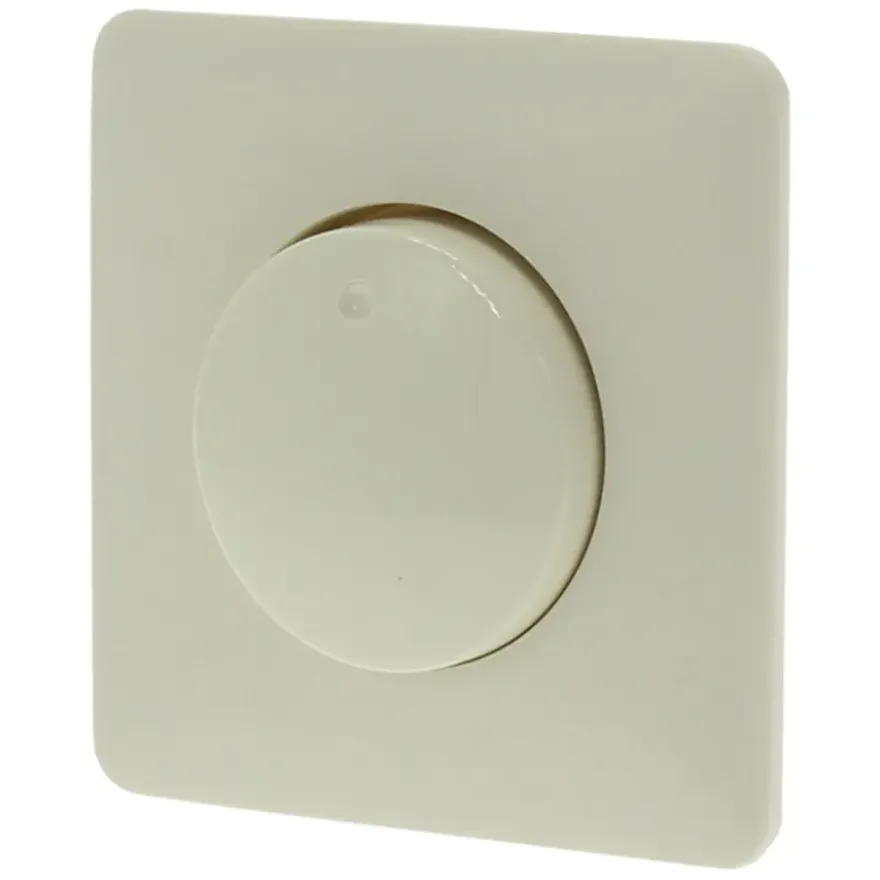 Peha Standard centraalplaat dimmer creme