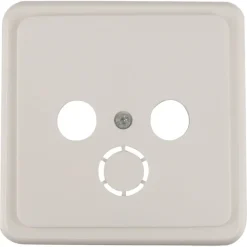 Peha Standard Centraalplaat Radio/TV wit