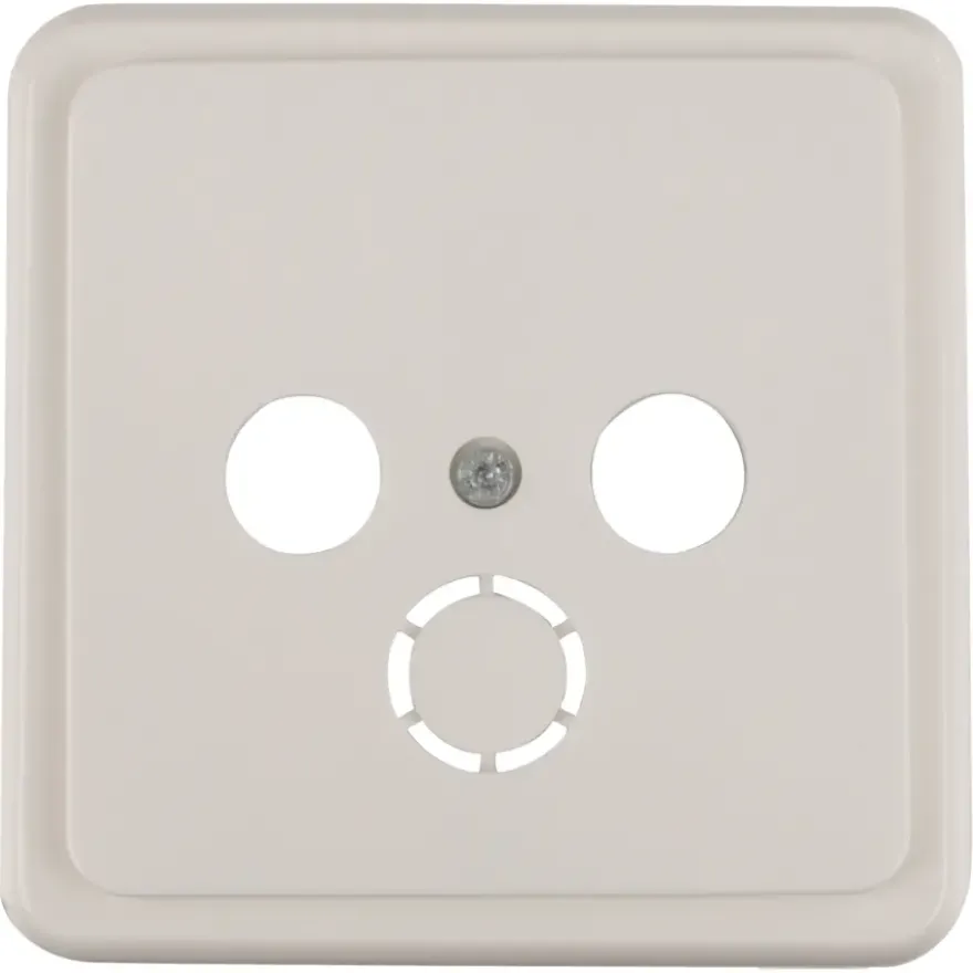 Peha Standard Centraalplaat Radio/TV wit
