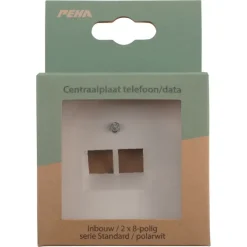 Peha Standard Centraalplaat UTP Wit