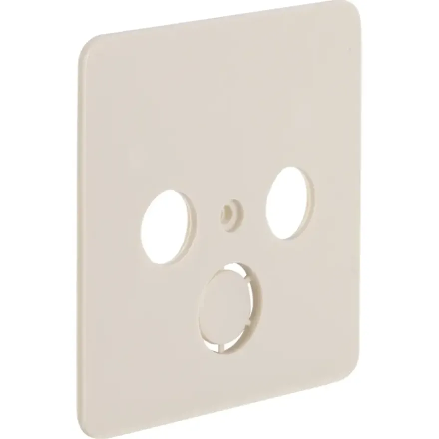 Peha Standard Centraalplaat Radio/TV crème