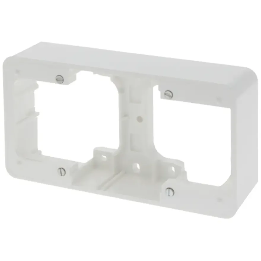 Peha Standard Opbouwraam 2-voudig wit
