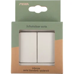 PEHA Standard serieschakelaar wit