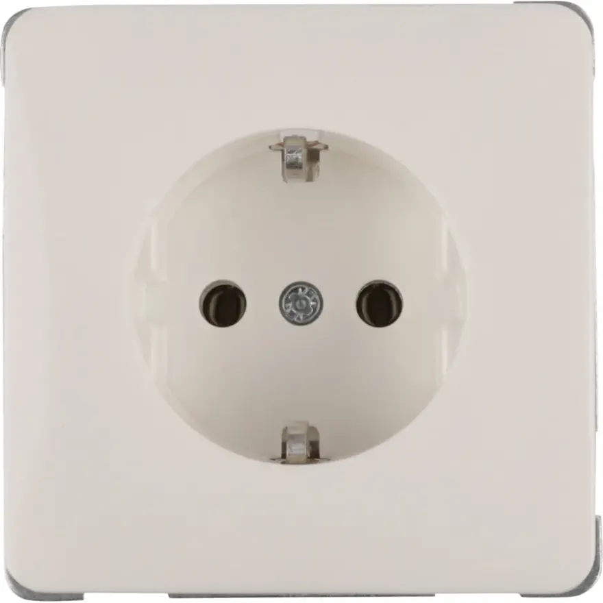 PEHA Standard stopcontact geaard wit