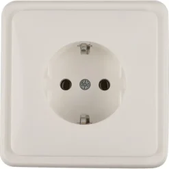 PEHA Standard stopcontact geaard wit