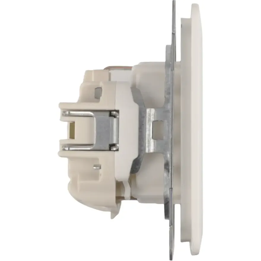PEHA Standard stopcontact geaard wit