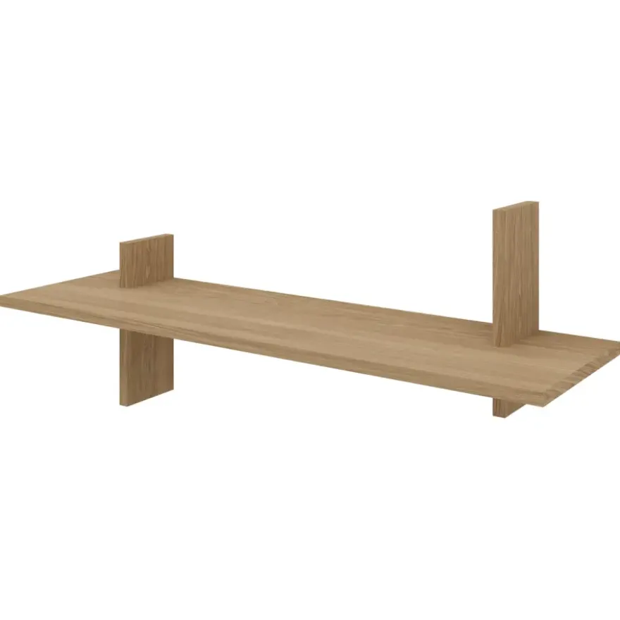 Pekodom wandplank enkel naturel 80x23,5x23x5 cm